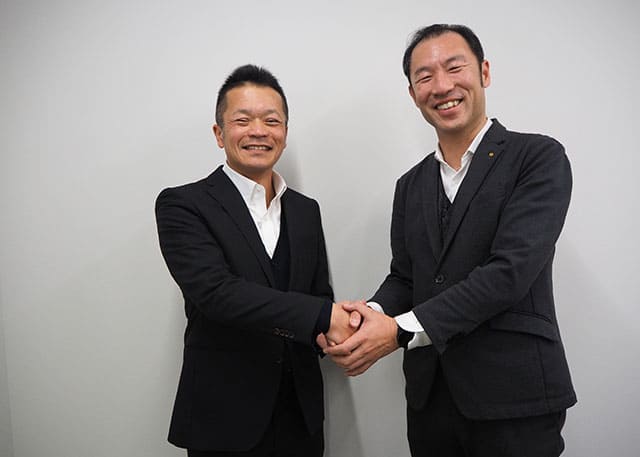 株式会社リングス 白井社長のインタビュー写真